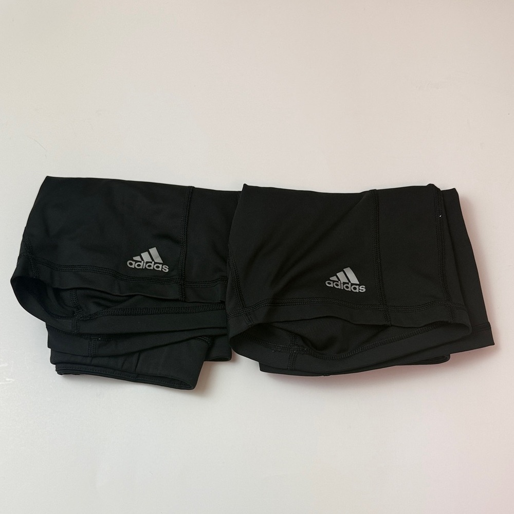 Adidas Black Climalite Performance Biker Shorts Size XS - Picture 4 of 6